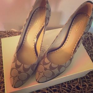 Coach Signature Heels